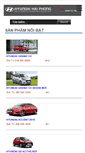 Mobile Screenshot of giaxehyundai.net